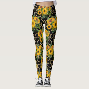 Sunflowers Turn Naturally Toward The Light Leggings