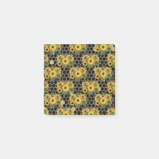 Sunflowers Turn Naturally Toward The Light Post-it Notes (Front)