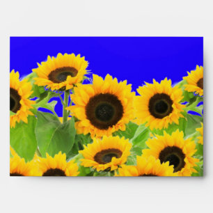Sunflowers - Ukrainian Flag Peace Freedom Ukraine  Envelope