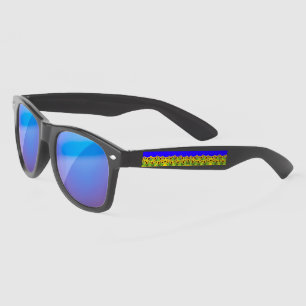Sunflowers - Ukrainian Flag Peace Freedom Ukraine Sunglasses