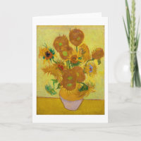 Sunflowers, Vincent van Gogh, 1889