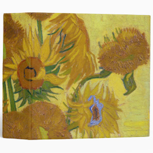 Sunflowers, Vincent van Gogh Binder