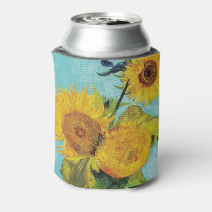 Sunflowers Vincent van Gogh    Can Cooler