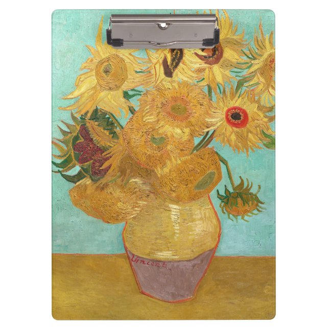 Sunflowers Vincent van Gogh    Clipboard (Front)