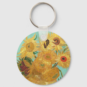 Sunflowers Vincent van Gogh    Keychain