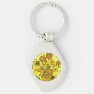 Sunflowers Vincent van Gogh Keychain