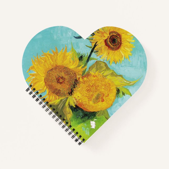 Sunflowers Vincent van Gogh  Notebook (Front)