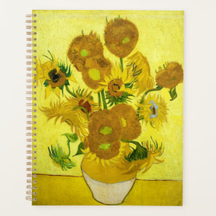 Sunflowers Vincent van Gogh   Planner