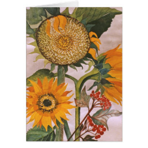Sunflowers Watercolor Painting 3