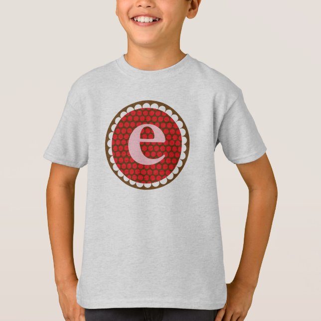 Sunflowery Flair Red- E T-Shirt (Front)