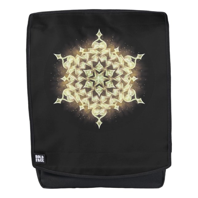 Sunfrost Snowflake Backpack (Front)