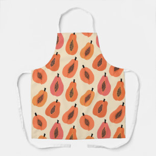 Sunfruit Slice Papaya Orange Hues Apron