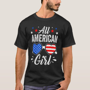 Sunglasses 4th July All American Girls Matching Fa T-Shirt