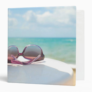 Sunglasses At Beach Binder