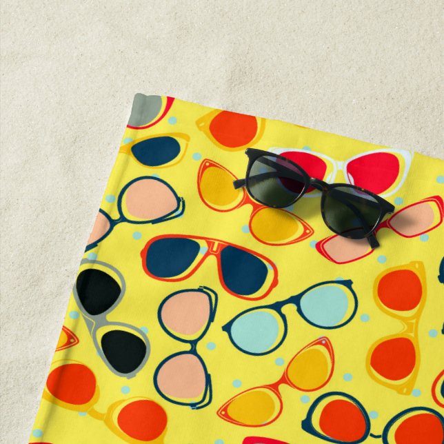 Sunglasses Beach Towel (In Situ)