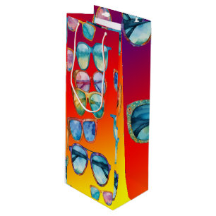 Sunglasses Boho Style Wine Gift Bag