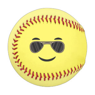 Sunglasses Emoji Baseball