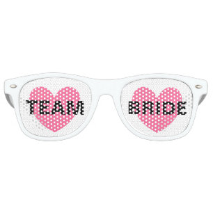 Sunglasses - Heart Fab Team Bride