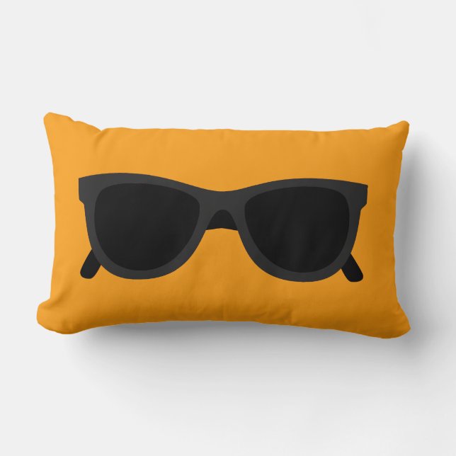 Sunglasses Lumbar Pillow (Front)