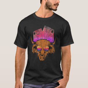 Sunglasses Music Player Party Animal Cool Funny Hi T-Shirt