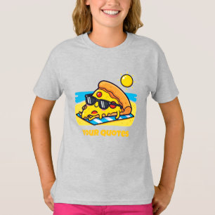 Sunglasses Pizza Relaxing at the Beach T-Shirt