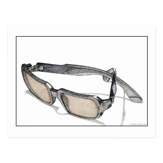 Sunglasses Postcard