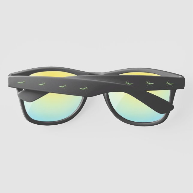 Sunglasses - Praying Mantis on the March (Back)