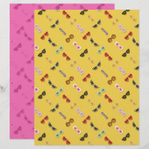 Sunglasses Scrapbook Paper