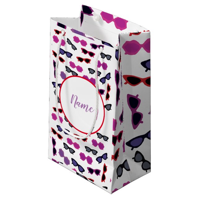 Sunglasses Small Gift Bag (Front Angled)