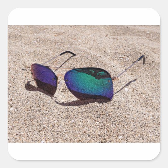 Sunglasses Square Sticker