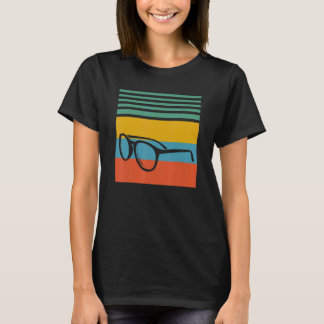 Sunglasses sunglass retro Design T-Shirt