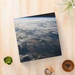 Sunglint Beams Off Celebes Sea In Southeast Asia Binder