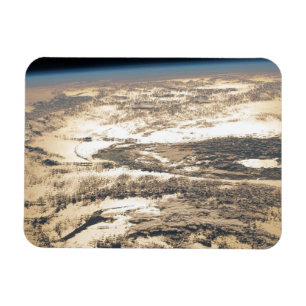 Sunglint Beams Off The Atlantic Ocean Magnet
