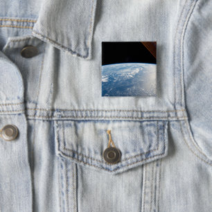 Sunglint Beams Off The Waters Of The Pacific Ocean 2 Inch Square Button