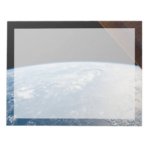 Sunglint Beams Off The Waters Of The Pacific Ocean Notepad