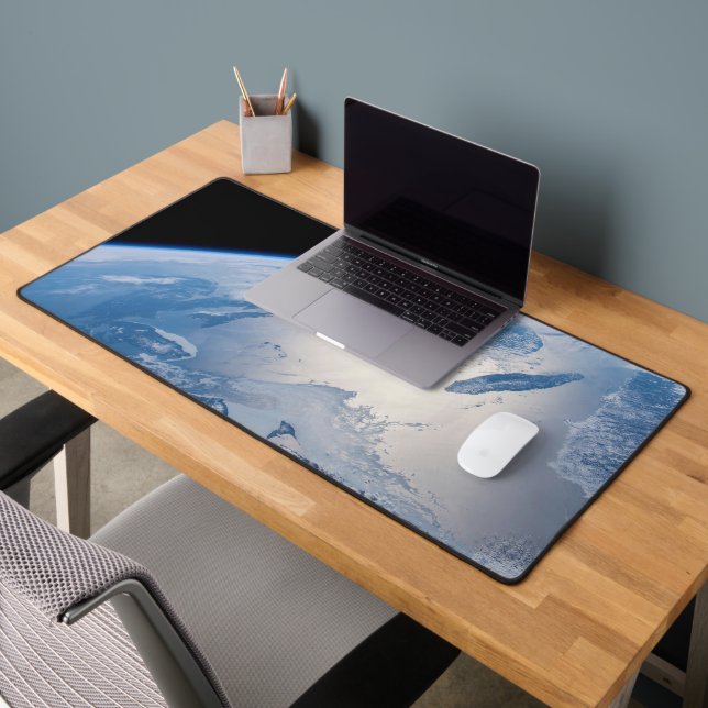 Sunglint Off The Gulf Of St. Lawrence In Canada. Desk Mat (Office 2)