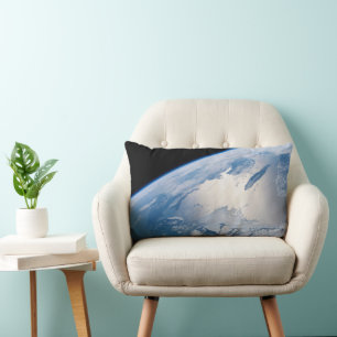 Sunglint Off The Gulf Of St. Lawrence In Canada. Lumbar Pillow