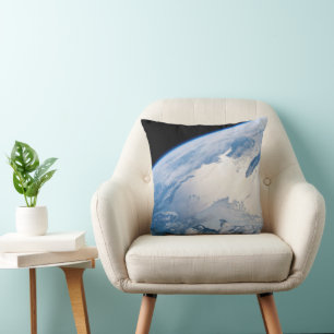 Sunglint Off The Gulf Of St. Lawrence In Canada. Throw Pillow