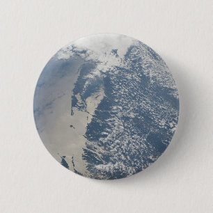 Sunglint On The Massachusetts Coastline. 2 Inch Round Button
