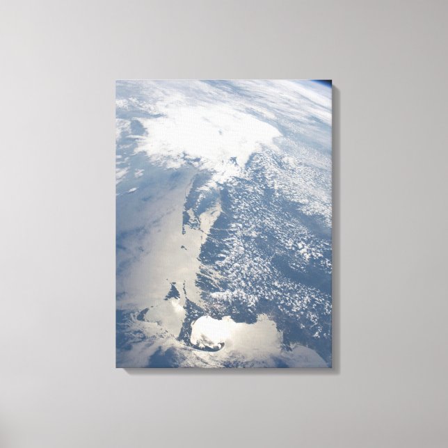 Sunglint On The Massachusetts Coastline. Canvas Print (Front)