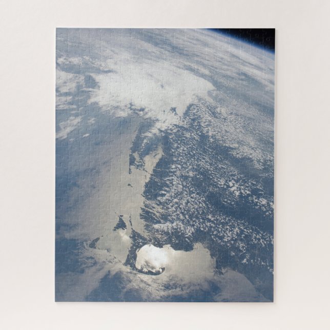 Sunglint On The Massachusetts Coastline. Jigsaw Puzzle (Vertical)