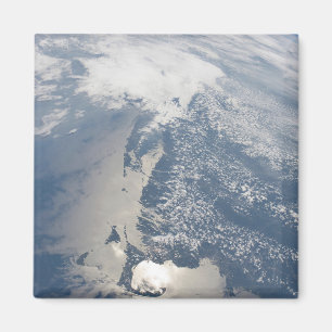 Sunglint On The Massachusetts Coastline. Magnet