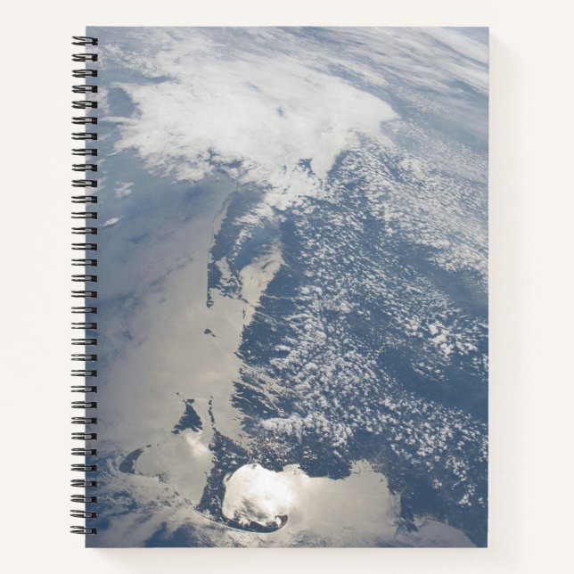 Sunglint On The Massachusetts Coastline. Notebook (Front)