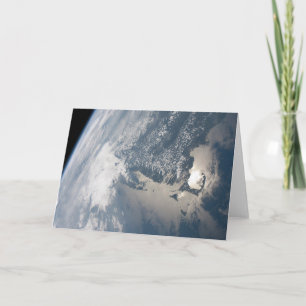 Sunglint On The Waters Of Earth. Card