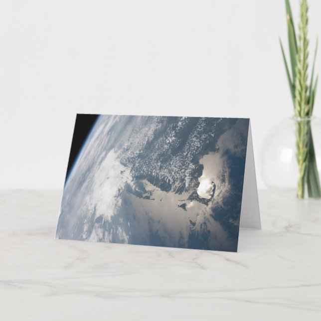 Sunglint On The Waters Of Earth. Card (Front)