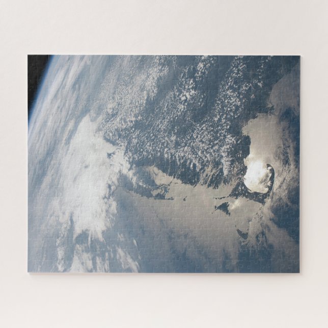 Sunglint On The Waters Of Earth. Jigsaw Puzzle (Horizontal)