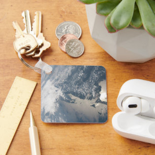 Sunglint On The Waters Of Earth. Keychain