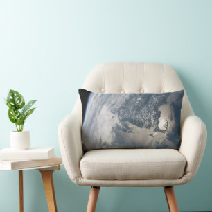 Sunglint On The Waters Of Earth. Lumbar Pillow