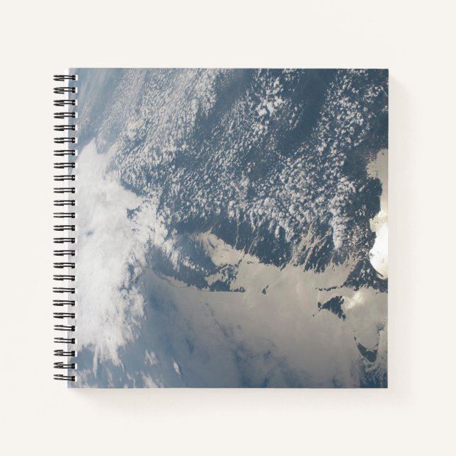 Sunglint On The Waters Of Earth. Notebook (Front)