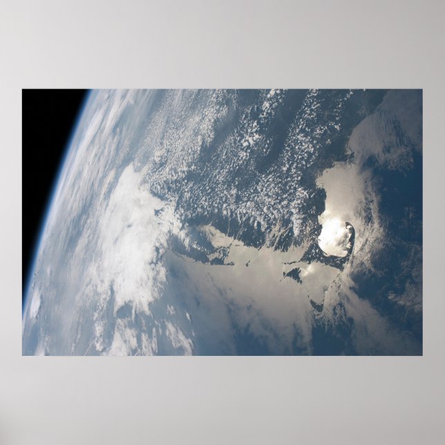 Sunglint On The Waters Of Earth. Poster (Front)